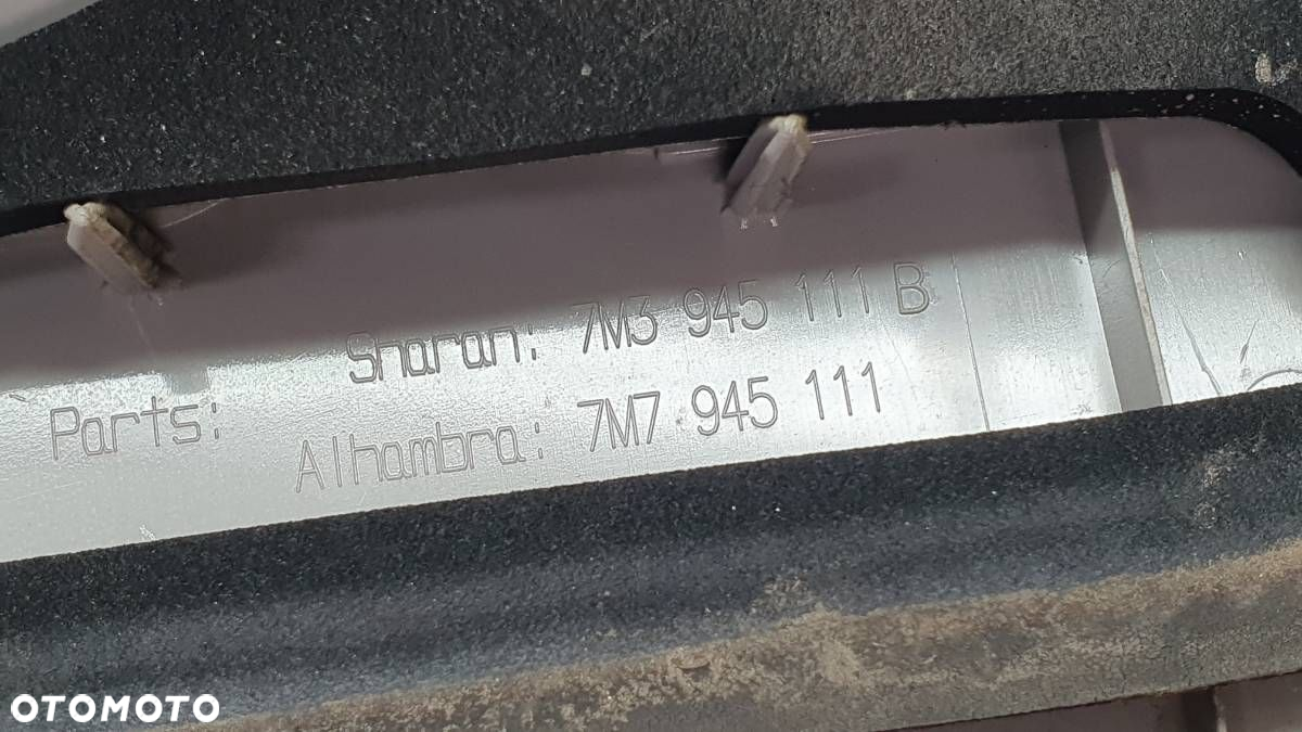 BLENDA KLAPY TYŁ TYLNEJ BAŻNIKA SEAT ALHAMBERA I 964579 - 11