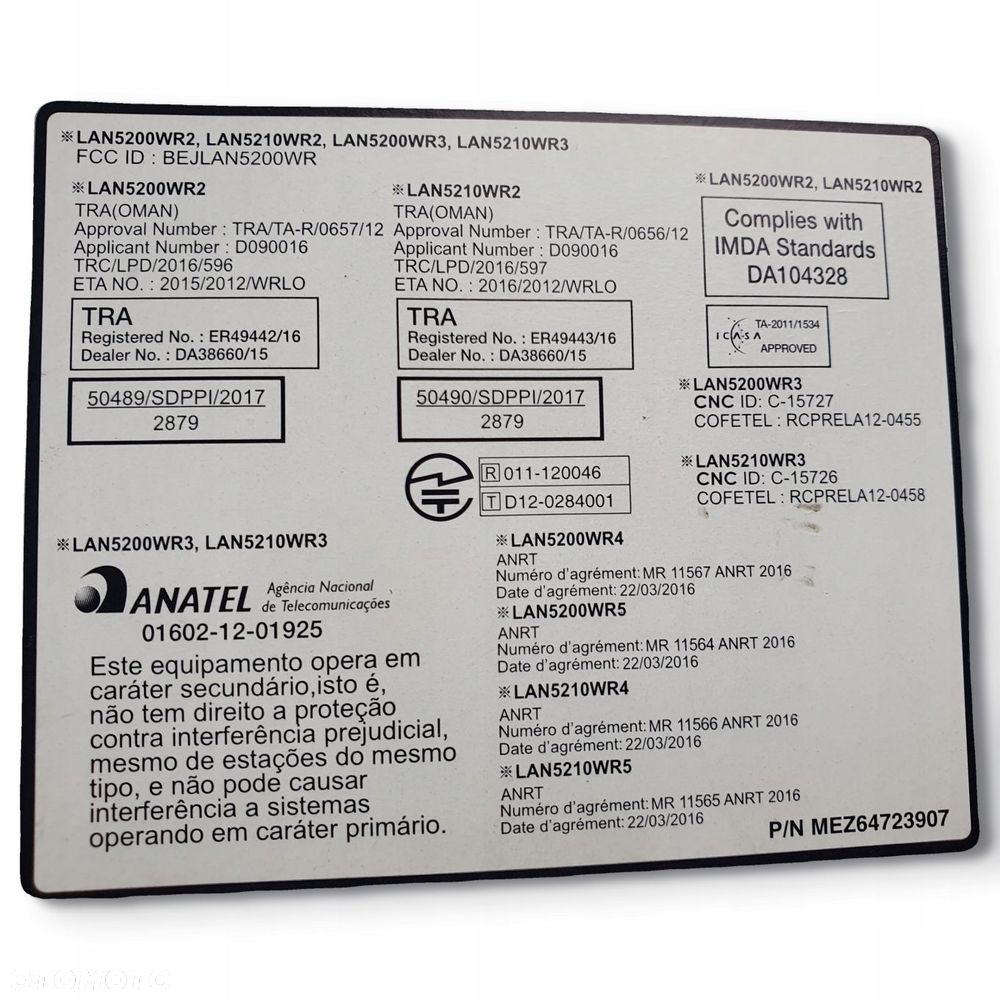 RADIO CD RADIOODTWARZACZ Nawigacja Navi Renault Clio IV 281159138R ekran - 11