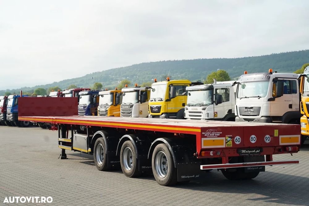 Faymonville REMORCA JOSĂ / SPZ-3AA / EXTENSIBILĂ / REMORCA AUTO / 29 M / AXE DE DIRECȚIE / - 14