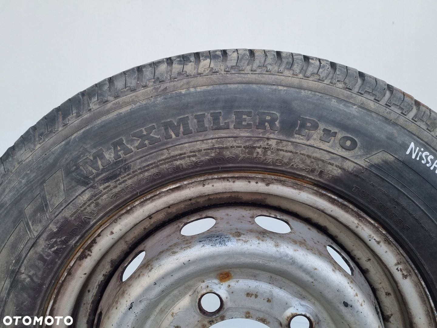 Nissan Cabstar FELGA STALOWA KOŁO 15 cali 215/70 R15 R15C 40300G4900 5X170 - 3