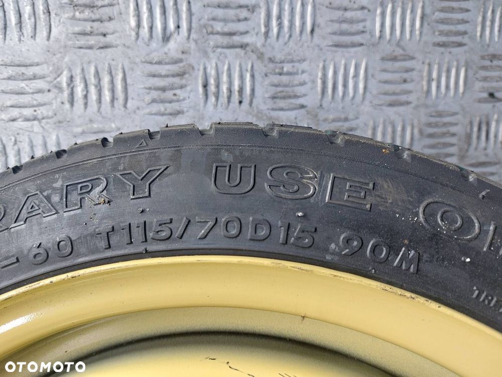 KOŁO DOJAZDOWE DOJAZDÓWKA 5x114,3 4Jx15 115/70R15 TOYO MAZDA 6 I GG GY - 3