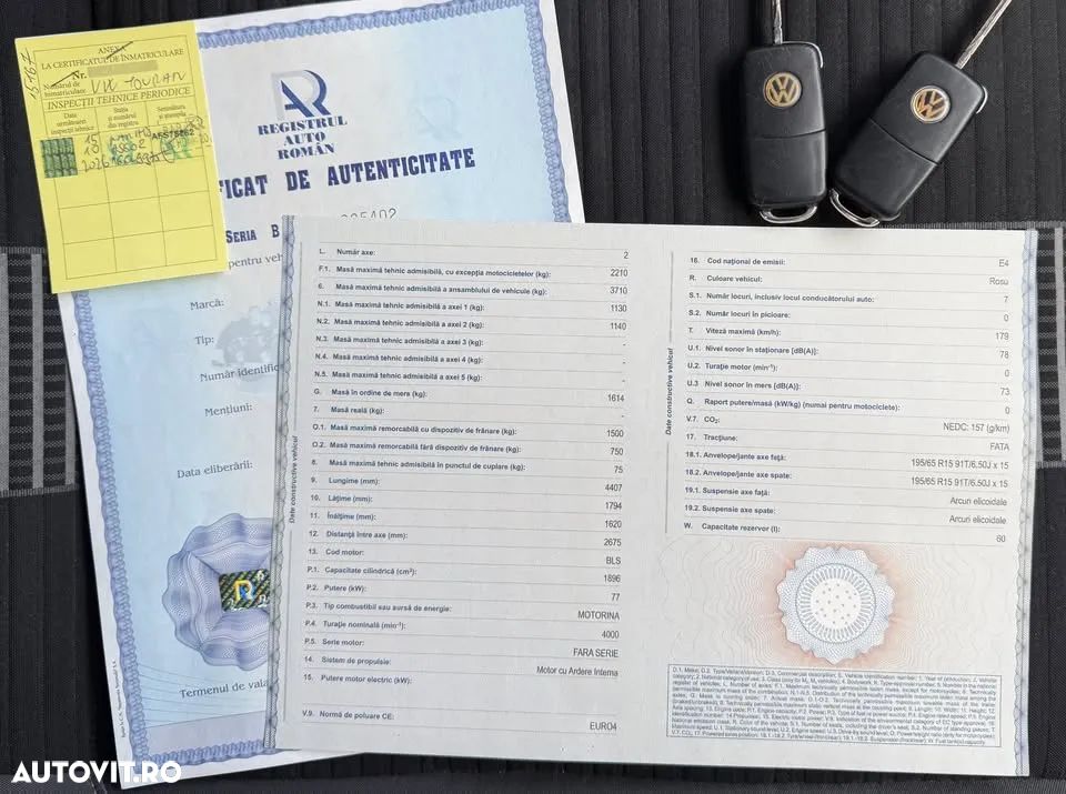 Volkswagen Touran 1.9 TDI United - 8