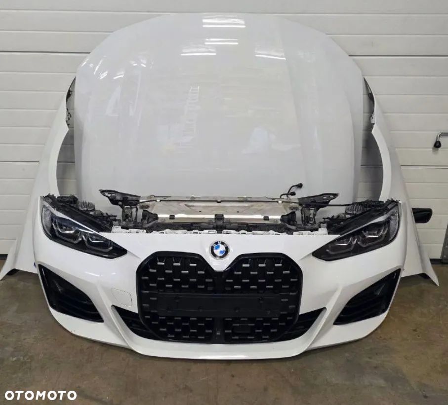 Sprzedam kompletny przód do BMW G26 (Gran Coupé) w kolorze A300 – Alpine White.