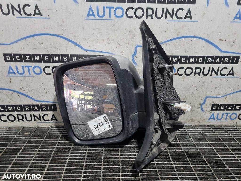 Oglinda stanga Opel Vivaro B 2014 - 2018 5 Usi Midnight black L298 (1272) Fara rabatare - 1