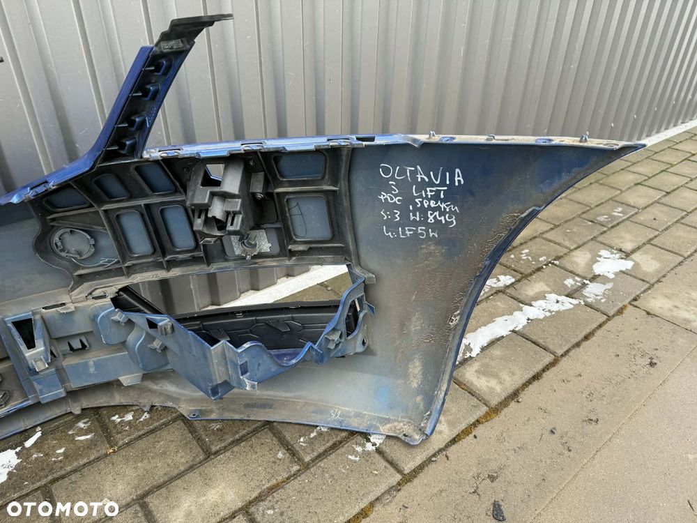 Skoda Octavia III Lift Zderzak Przód Przedni PDC, Sprysk. 2016-2020 LF5W - 7