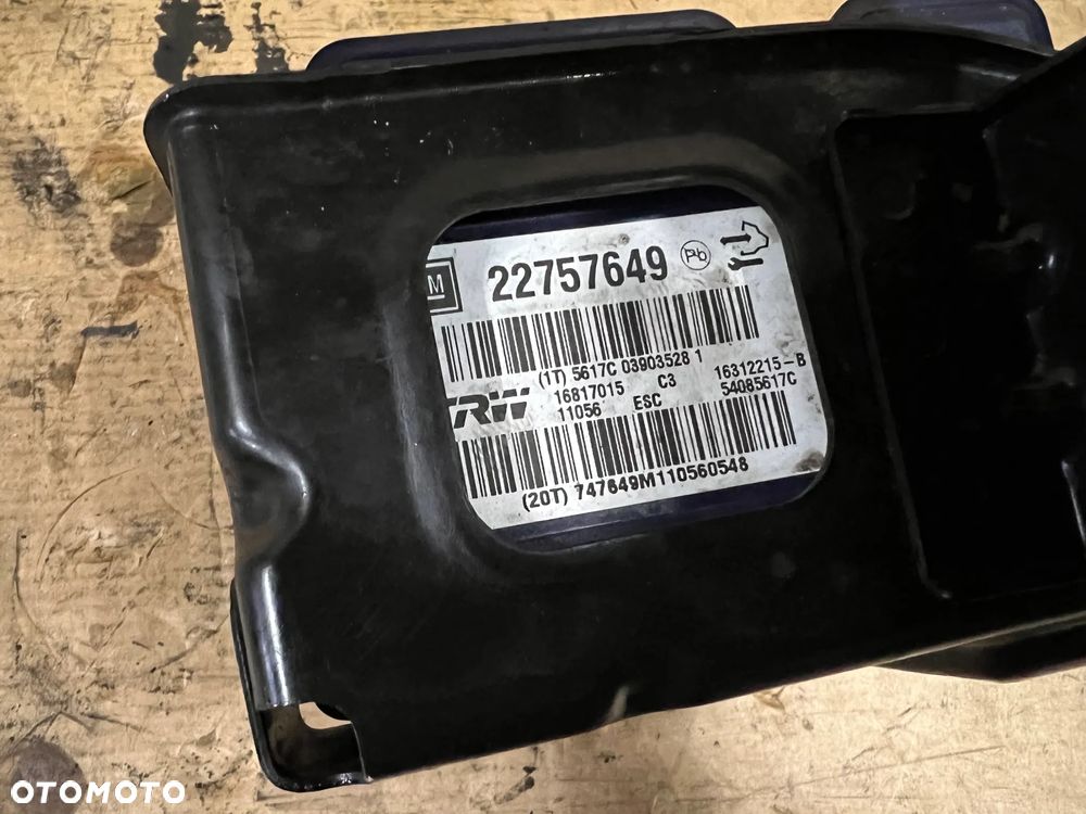 Pompa ABS sterownik Opel Insignia A 22757649 - 6