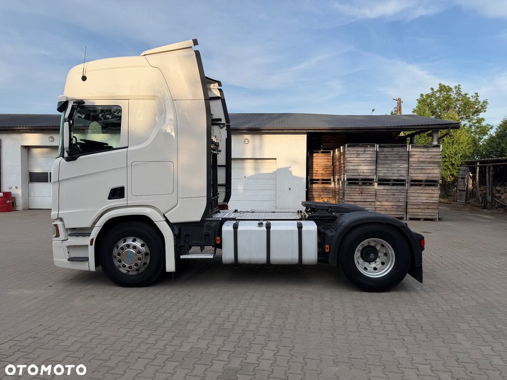 Scania R450 / cała na poduszkach / klimatyzacja postojowa / z Niemiec / Hydraulika / ADR / FULL LED / Alufelgi - 4