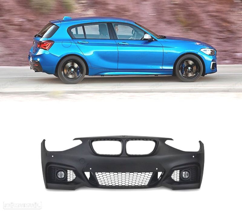 PARA-CHOQUES FRONTAL M2 BMW SERIE 1 F20 F21 LOOK M235 11-15 PDC SRA - 1