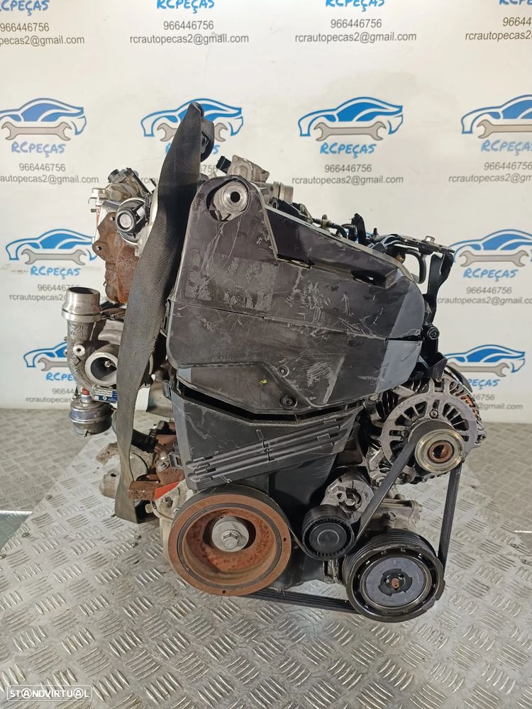 Motor Completo Renault 1.5Dci 110cv 8v k9k837 Injeção Continental - 8