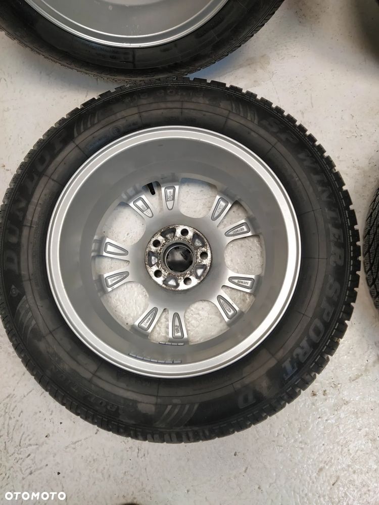 FIAT OPEL ALFA ROMEO 7X16 4x FELGI ALUMINIOWE R16 5X110 ET41 KOŁA OPONY DUNLOP ZIMA 215/60 - 10