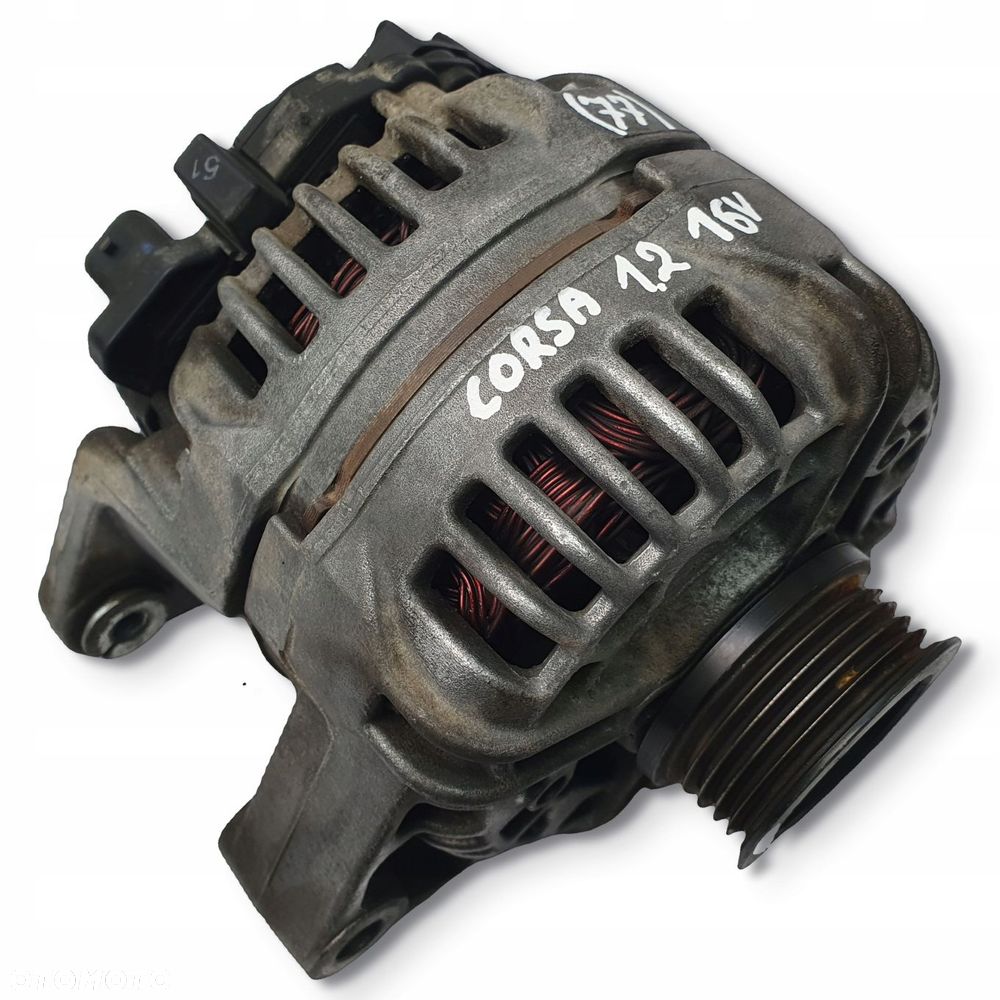 ALTERNATOR Opel Corsa D 1.2 16V Bosch 0124425057 13222931 120A ZZ - 1