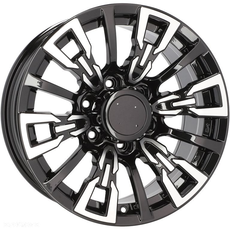 4x Felgi 17 6x139,7 MITSUBISHI L200 Pajero NISSAN Patrol Navara m.in. do TOYOTA Hilux - B1865 - 7