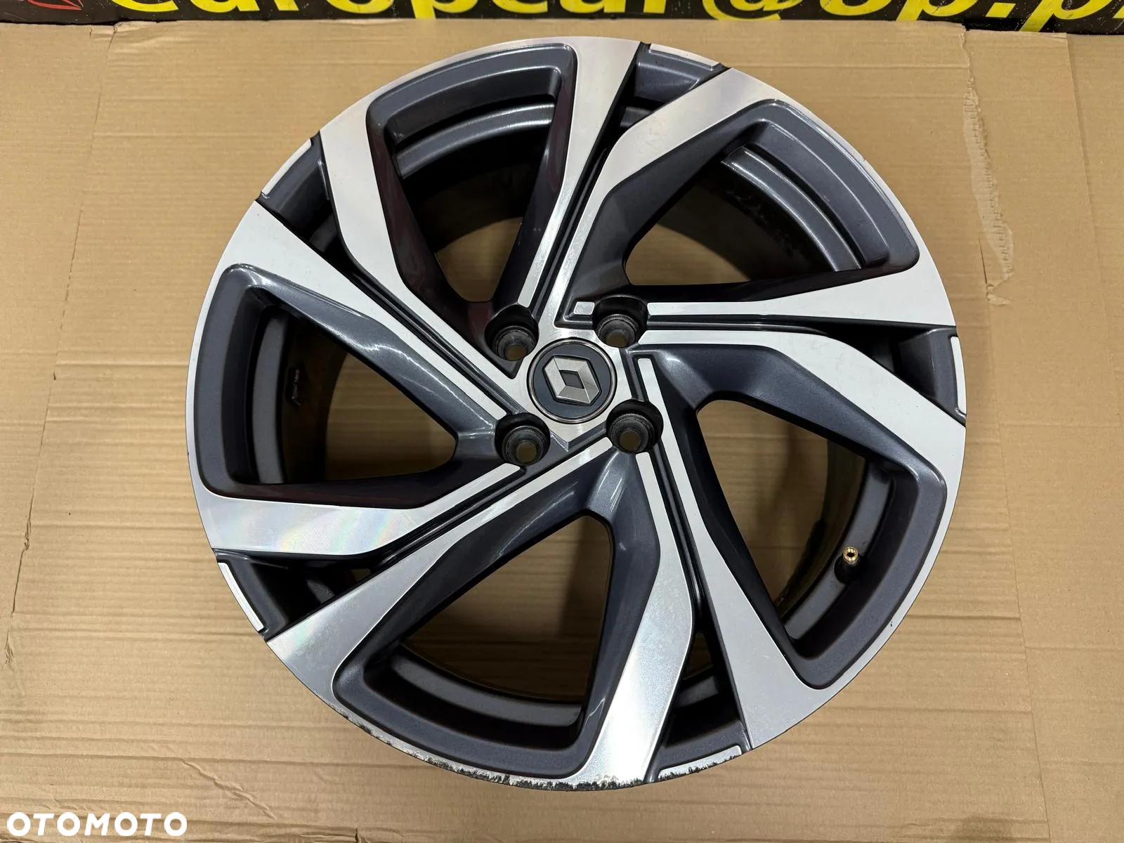RENAULT CLIO V RS LINE 19- ALU FELGA 7x17 ET37 4x100 403007131R NR3 - 2
