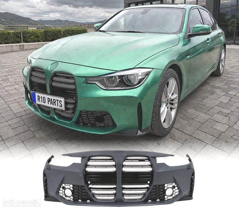 PARA-CHOQUES FRONTAL BMW F30 F31 LOOK M3 G80 PDC - 1
