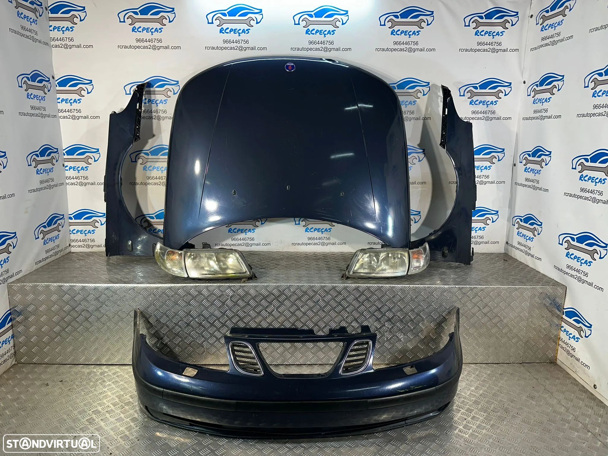 Frente Saab 9-5 YS3E Facelift 2001 - 2009 - 1