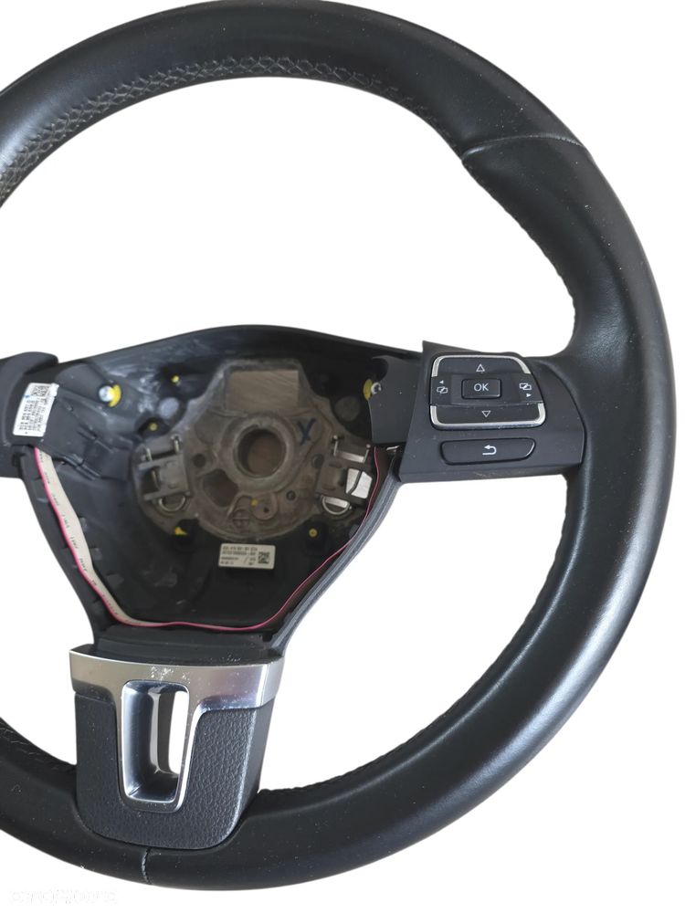 VW PASSAT CC KIEROWNICA SKÓRA MULTIFUNKCJA EUROPA 3C8959537D - 3