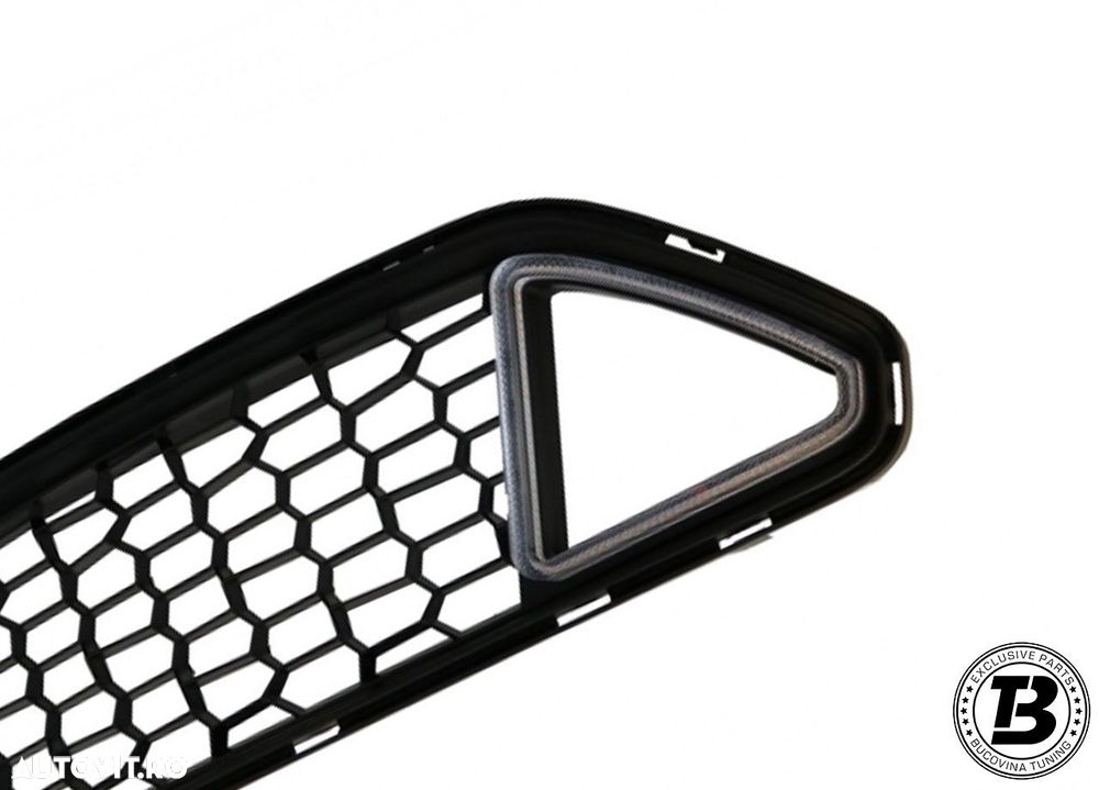 Grila Centrala cu LED compatibila cu Ford Mustang Mk6 VI RTR Design - 5