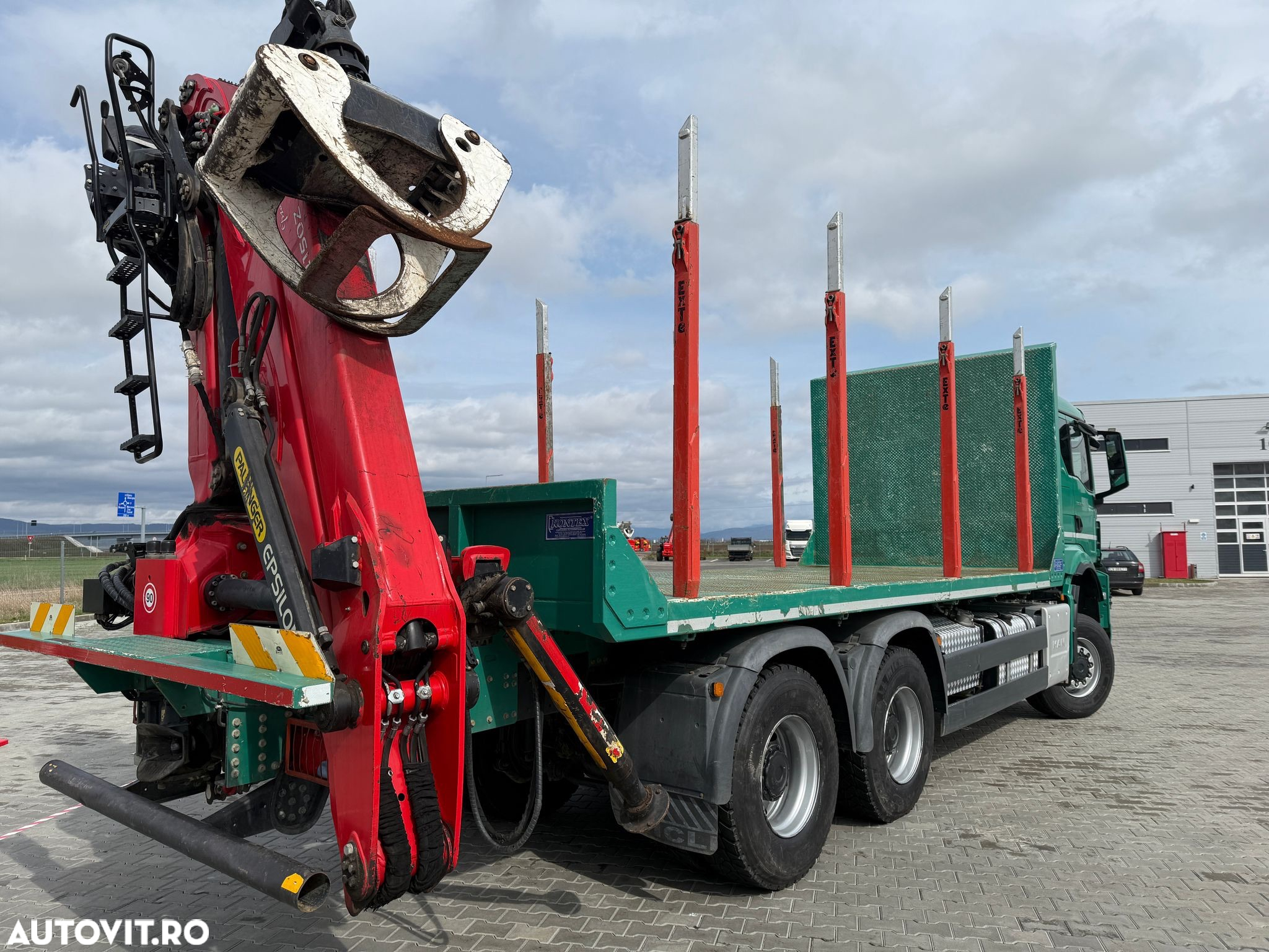 MAN TGS 33.510, Palfinger Q150, 99.000km, 2021, 6x6 - 13