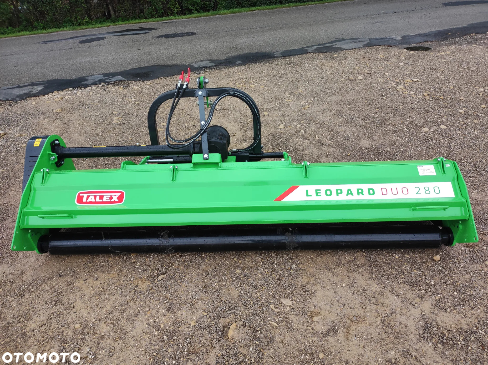 Kosiarka bijakowa 2,8m OD RĘKI mulczer TALEX / wał/młotki HYDRAULICZNA - 2