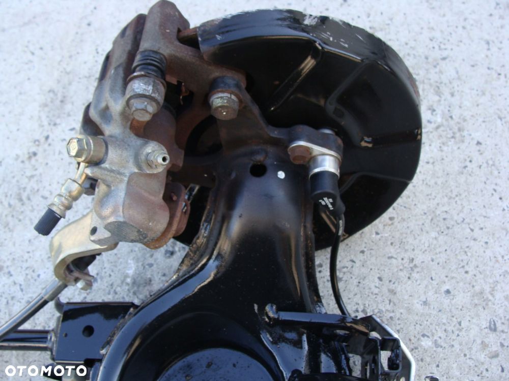 oś tylna belka zawieszenia micra k11 abs tarcza zacisk !!! - 4