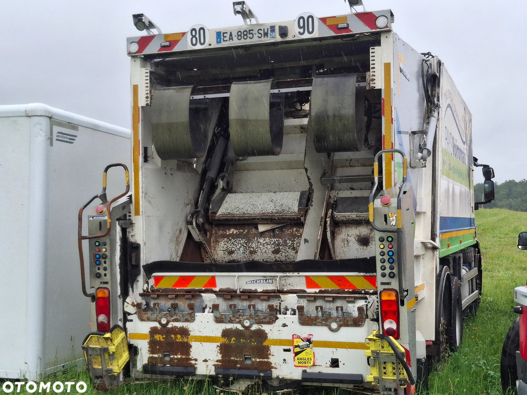 Iveco Stralis EURO 6 2016r Śmieciarka FAUN Części Kabina Rama Most 3 Osie Poduszki Kabina Kompletna - 3