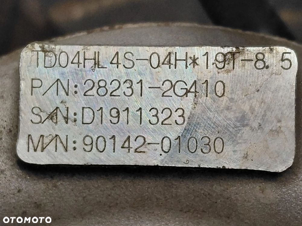 Turbosprężarka z kolektorem Hyundai Santa-fe, Genesis, Kia - 282312G410 - 3