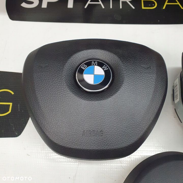 BMW F10 F11 DESKA ROZDZIELCZA KONSOLA KOKPIT PULPIT PODUSZKI AIRBAG AIR BAG PASY KIT SET - 10