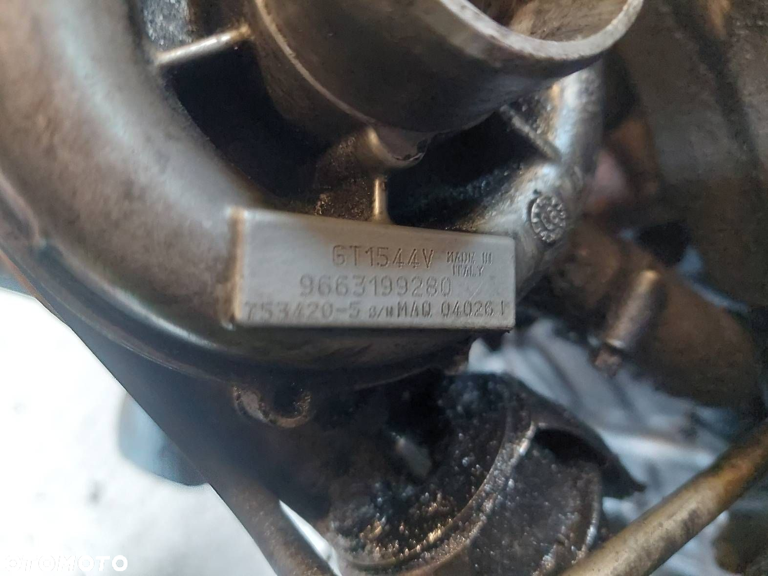 SILNIK DIESEL + POMPA WTRYSKI TURBO FORD FOCUS MK2 1.6 TDCI G8DA - 5