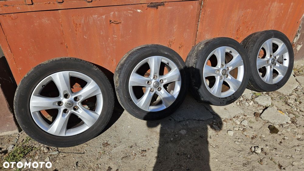 Alufelgi 5x115 opony lato letnie 225/50/17 opel astra j IV 4 superStan - 2
