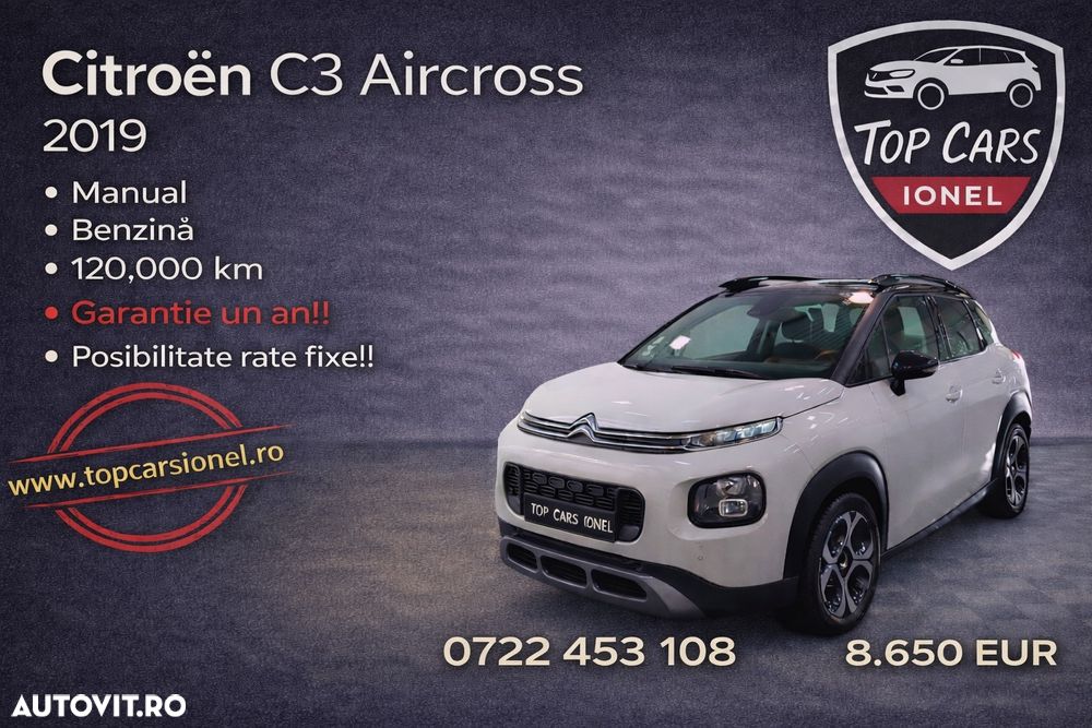 Citroën C3 AIRCROSS 1.2 PureTech S&S BVM Shine - 1
