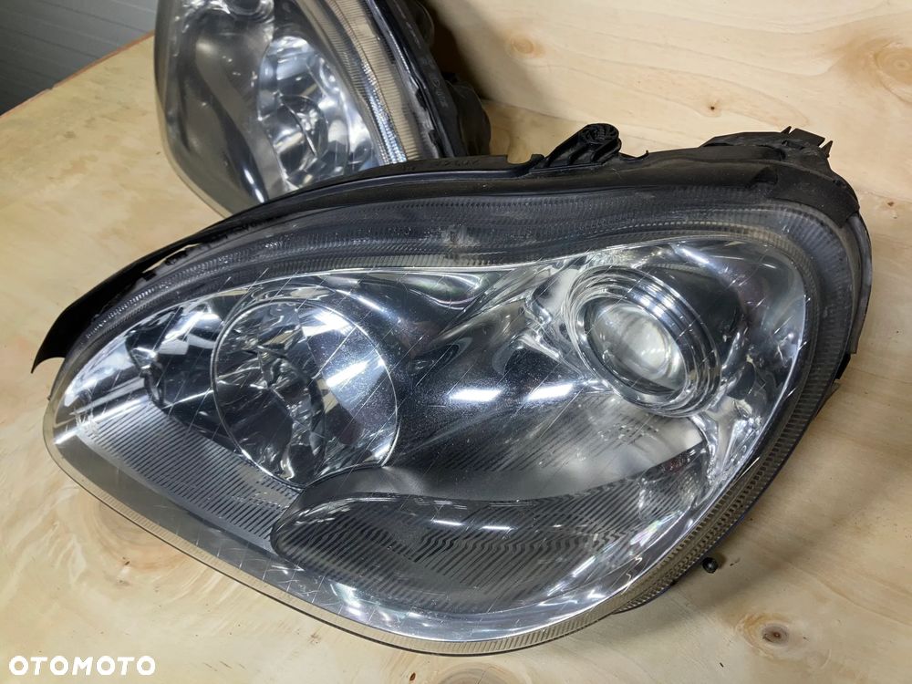 LAMPY PRZÓD MERCEDES W220 XENON LIFT LAMPA PRAWA LEWA BI XENON A2208202361 A2208202461 1309329087 PRZETWORNICA - 5