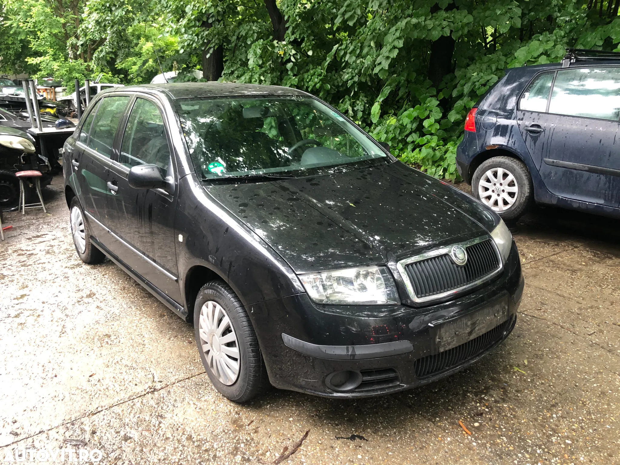 Dezmembrez Skoda Fabia 1 facelift 2006 negru 1.2 benzina BMD - 10