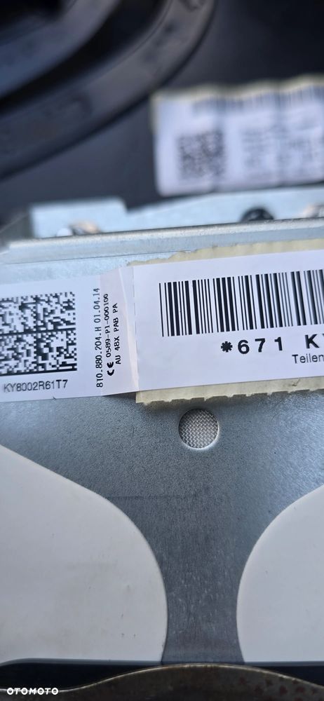 Deska rozdzielcza Audi Q5 8R lift oryginal plus poduszki - 10