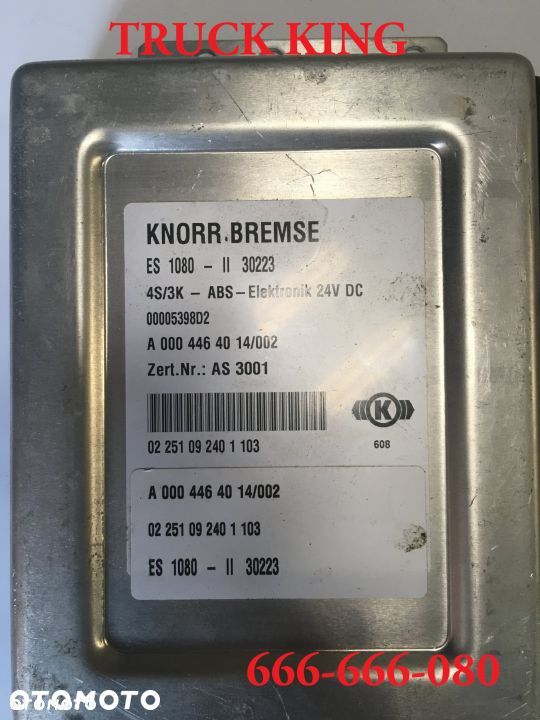 Moduł sterownik Iveco MAN DAF ABS - 1