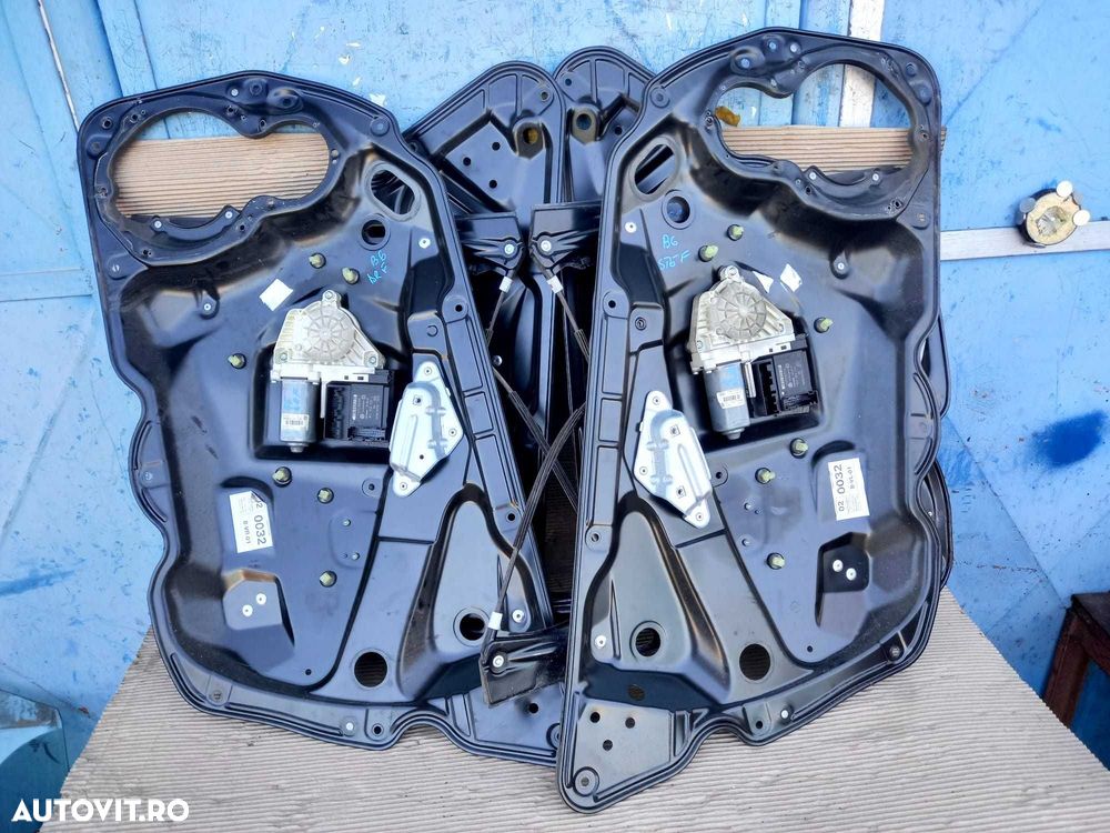 Vw Passat B6, ansamblu macara motoras deschidere geam portiera - 3