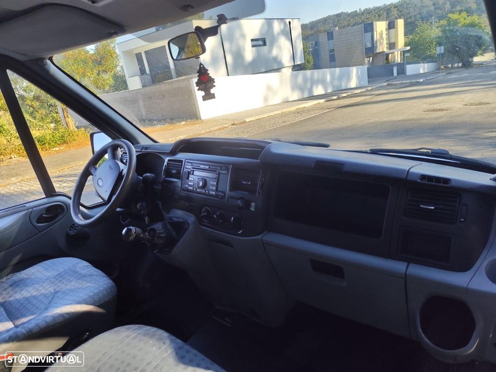 Ford Transit 350L – 7 Lugares – Caixa Aberta - 10
