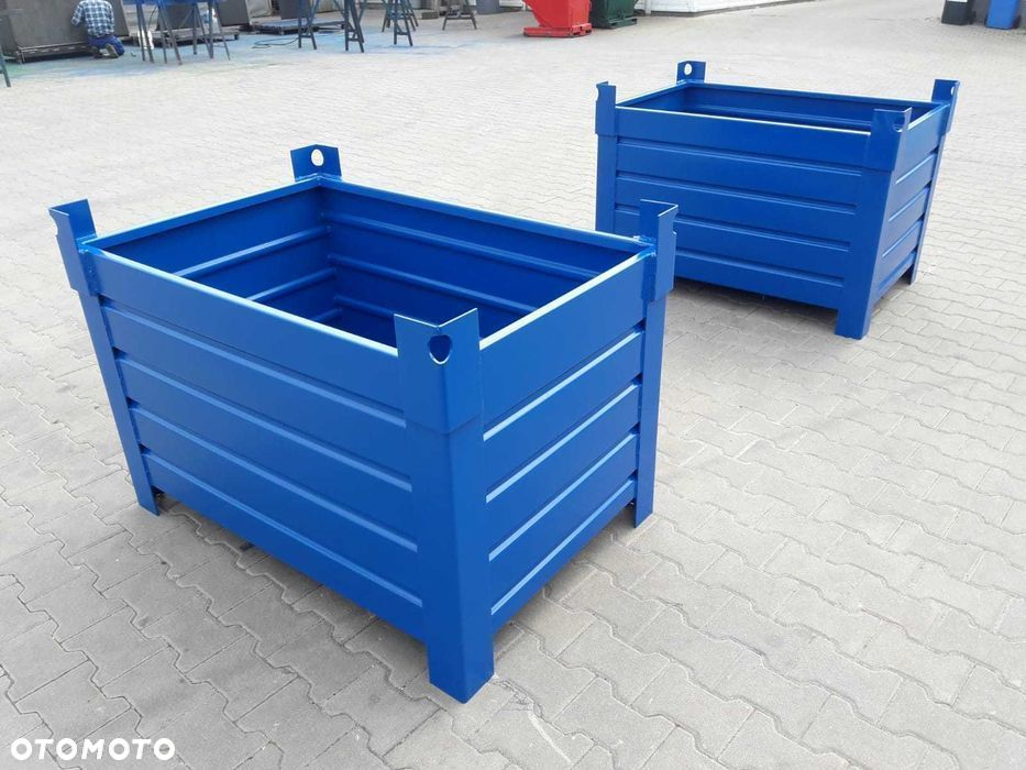 Stalowy pojemnik z możliwością piętrowania PMPP 700 L