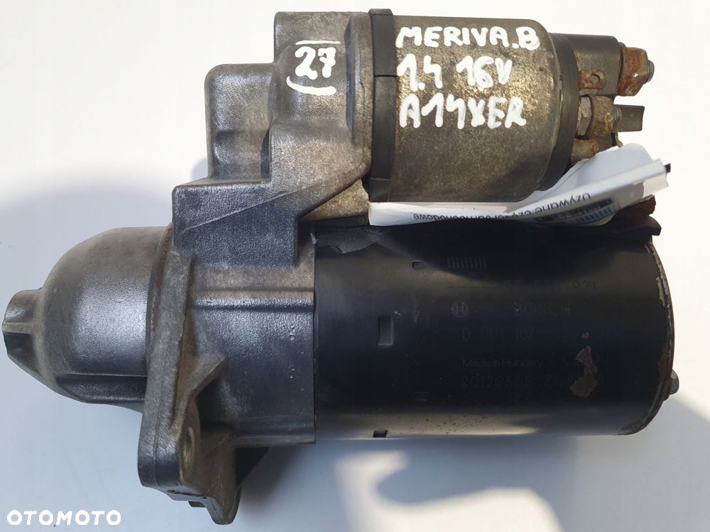 ROZRUSZNIK Opel Meriva B 1.4 16V 0001107522 55578921 - 3