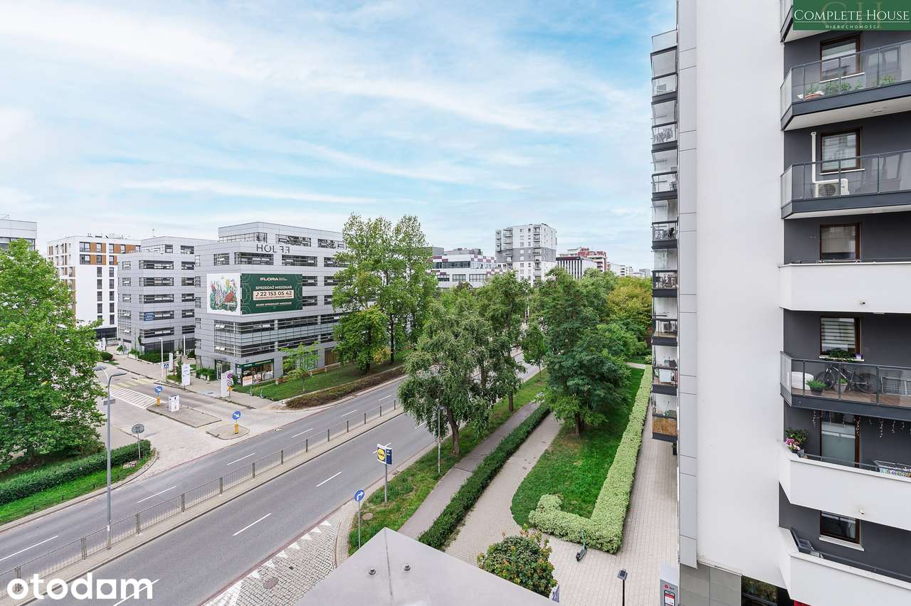 Jasny Apartament 49 m2 | Obok Westfield Mokotów | ul. Cybernetyki 4