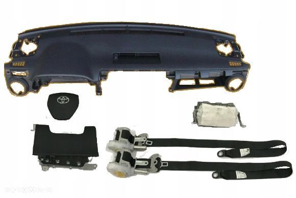 TOYOTA RAV4 RAV 4 LIFT DESKA PODUSZKI PASY - 1