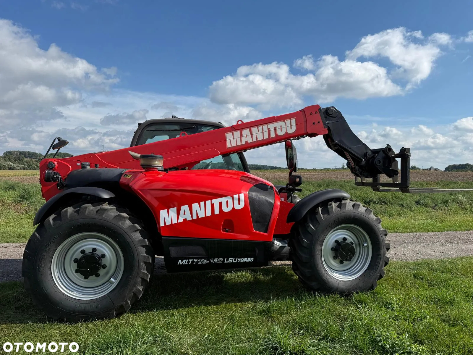 Manitou Ładowarka teleskopowa Manitou MLT 735-120 LSU 2016 ROK Dobrze utrzymana Niski przebieg 4900 MTG - 5