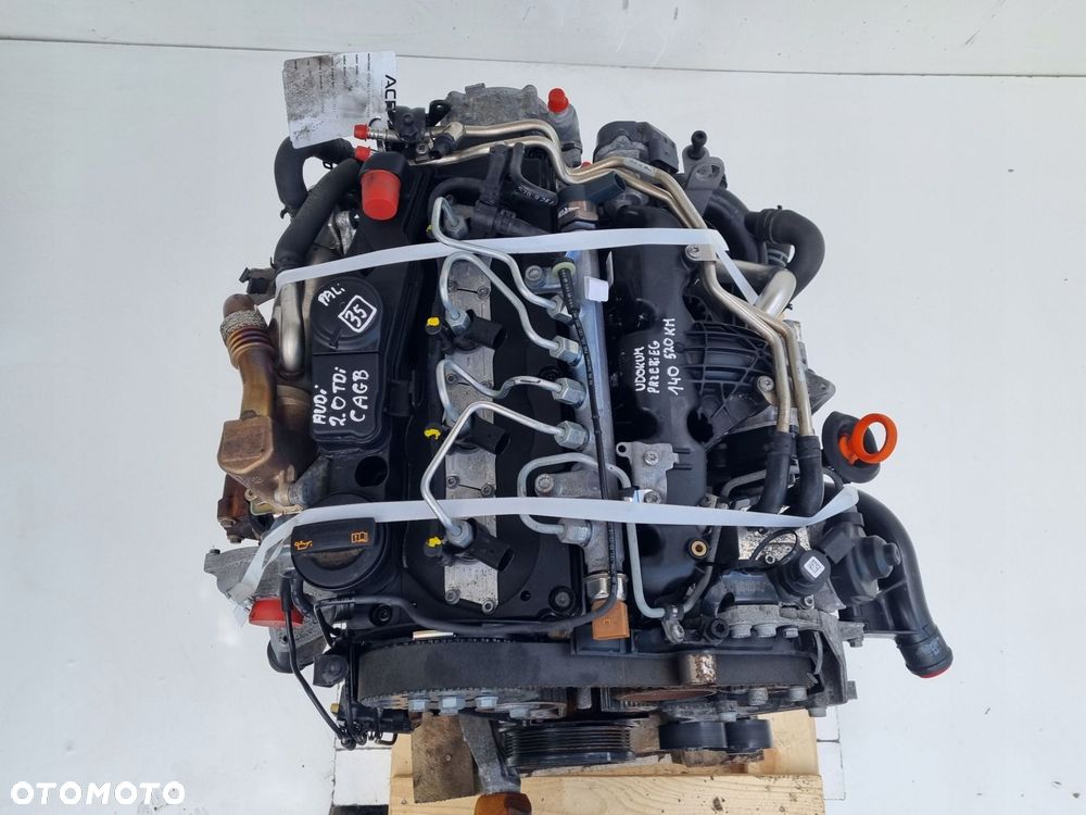 SILNIK KOMPLET Audi A4 B8 2.0 TDI 136KM udokumentowane 140tyś CAG CAGB - 5