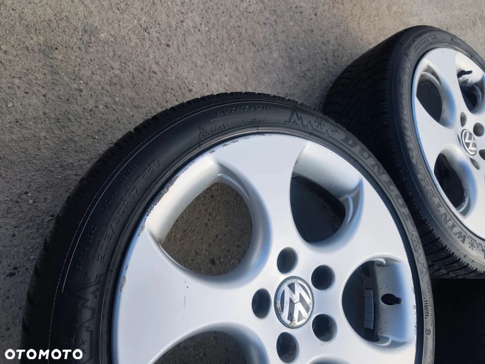 5x112 Felgi Aluminiowe Alufelgi Oryginalne 1K0 17 Koła Zimowe Zima AUDI A3 8V A4 B5 A6 C5 VW Golf 5 6 7 Touran Caddy Sharan Passat B5 SKODA Superb Octavia 2 II III 3 SEAT Alhambra Leon Toledo Altea ALU-RAD Legnica 205/50 6mm - 12