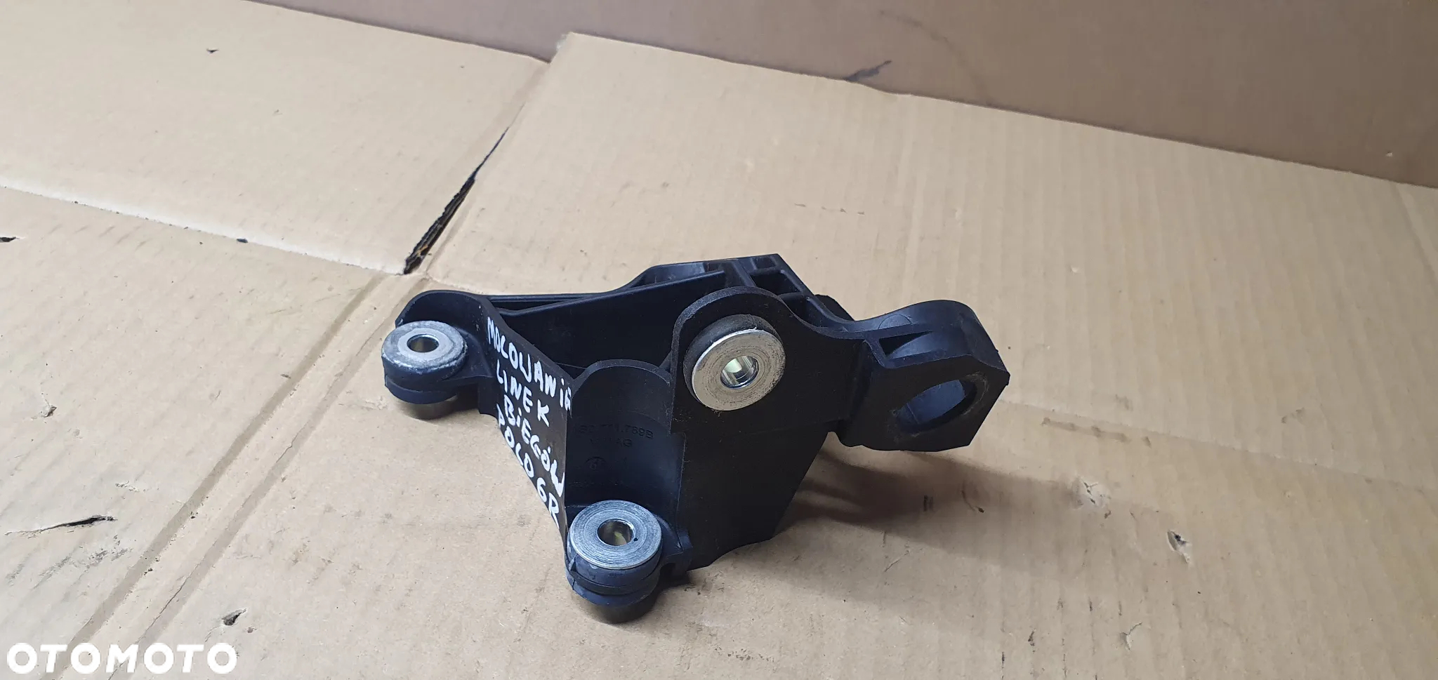Uchwyt mocowanie linek zmiany biegów VW Polo V 6R 1S0711789B - 3