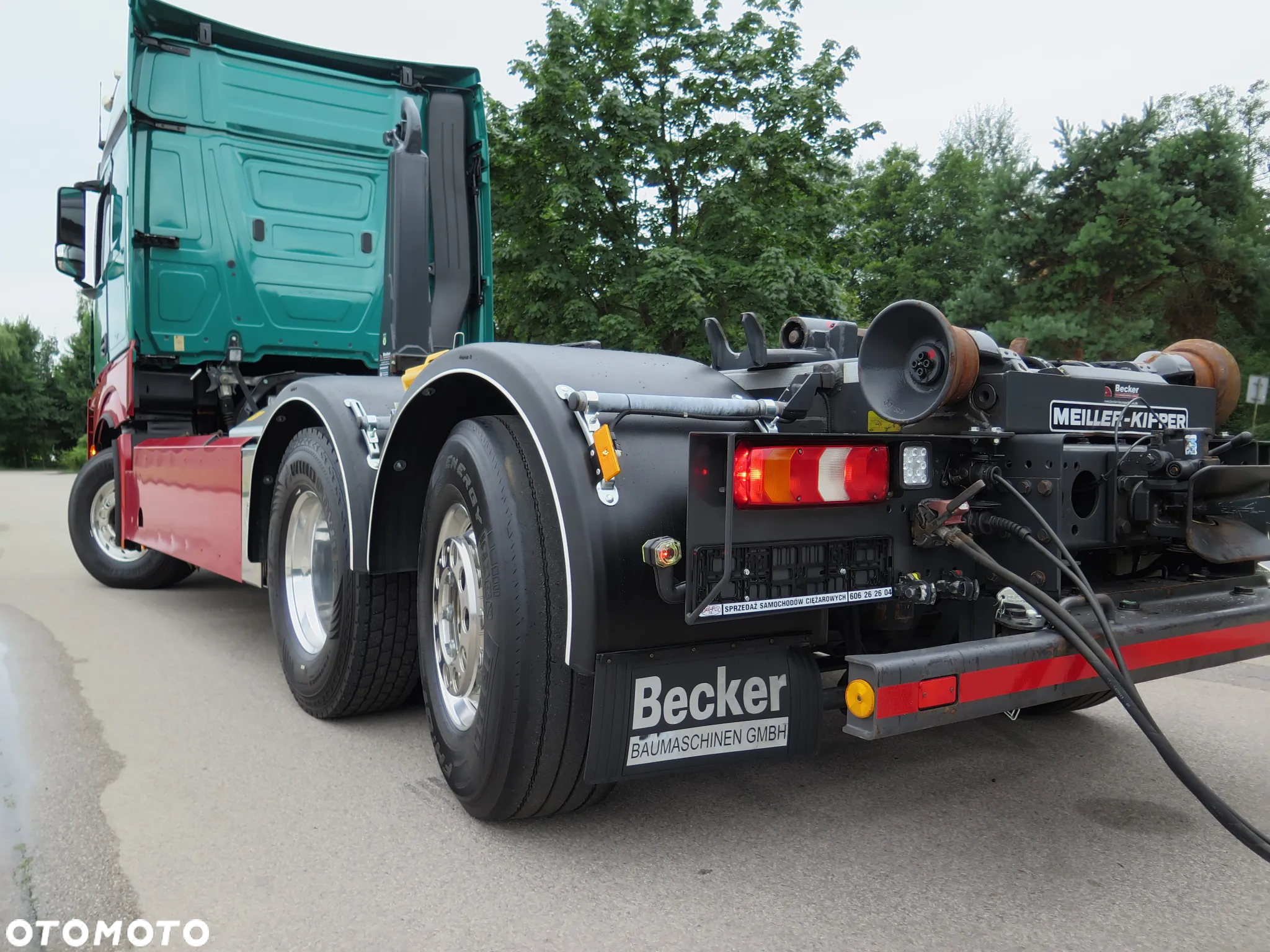 Mercedes-Benz ACTROS 2551, 6x2, HAKOWIEC MEILLER RK 20.65 - 12