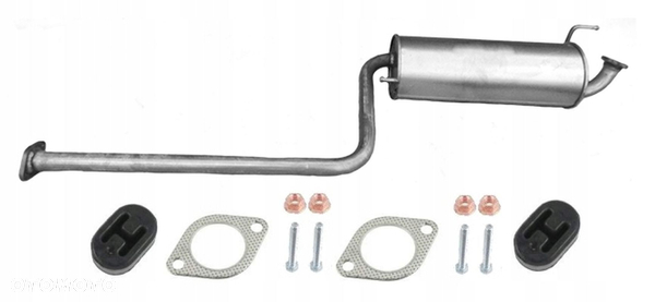 Tłumik Środkowy Hyundai Atos 1.0/1.1 Nowy 99-08r