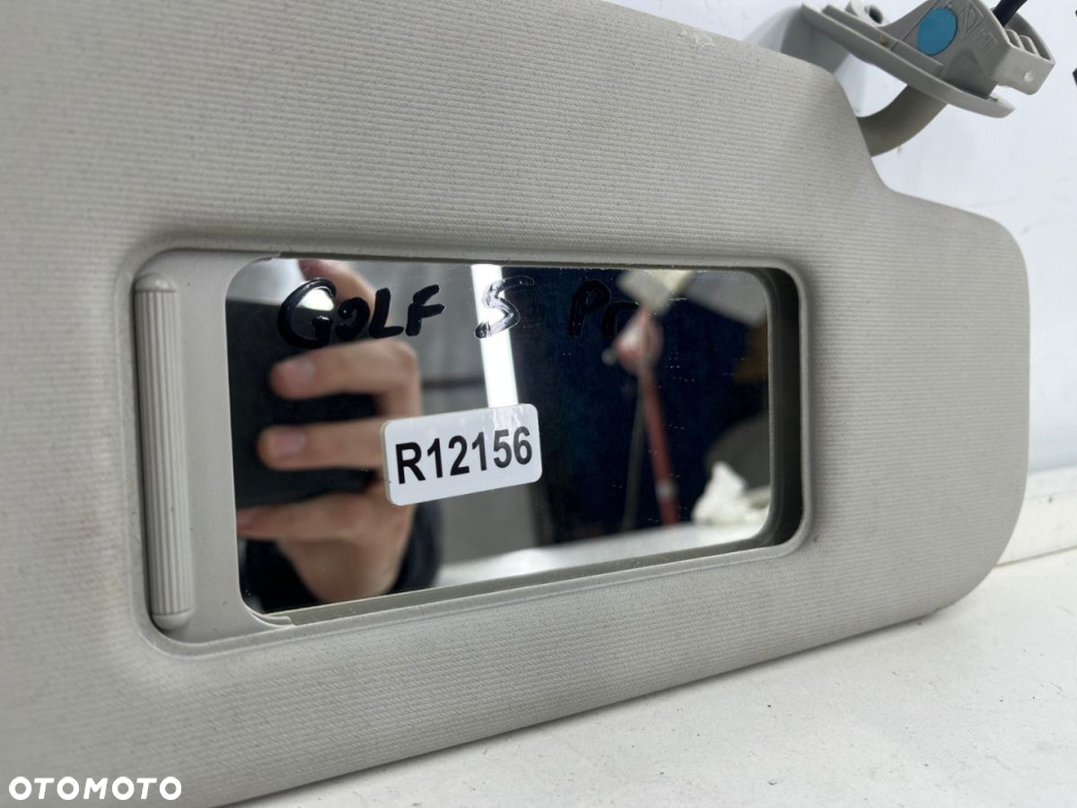 Daszek VW Golf V 5 prawy pasażera przeciwsłonecznik OSŁONA SŁONECZNA przesłonka 1k0857552d - 3