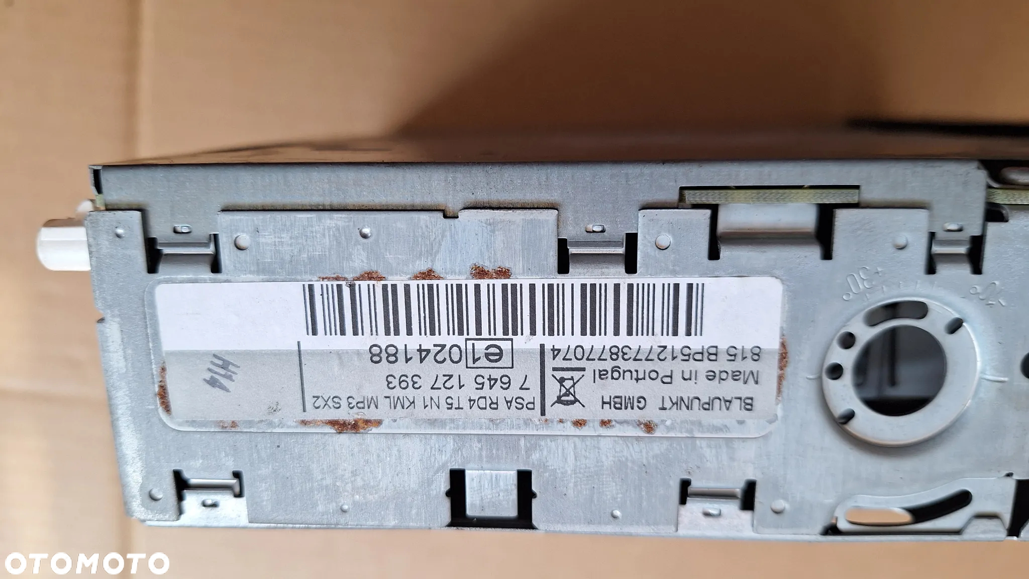 RADIO CD PEUGEOT 207 B9662925977 - 5