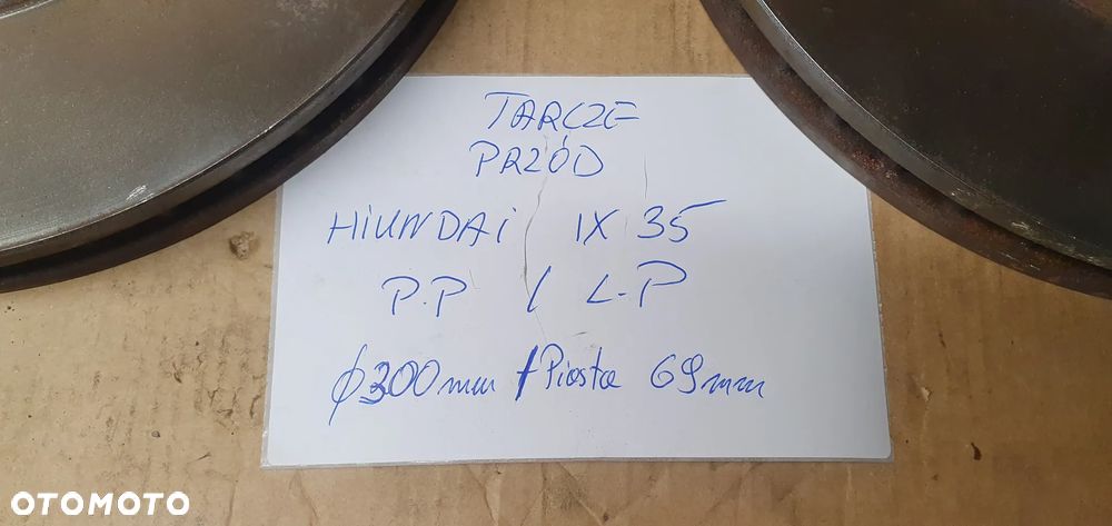 Tarcze hamulcowe przód przednie Hyundai ix35 1.7 CRDI - 8