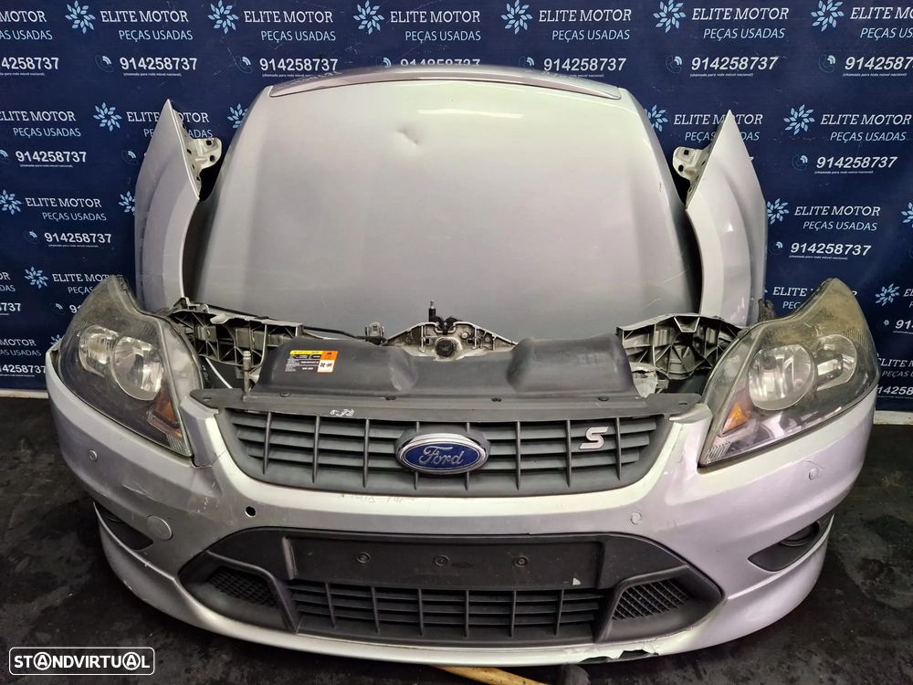 Frente completa usada FORD FOCUS II 2 FACELIFT ST LINE capot parachoques oticas radiadores guardalamas - 3